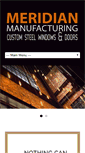 Mobile Screenshot of meridiancustomsteel.com